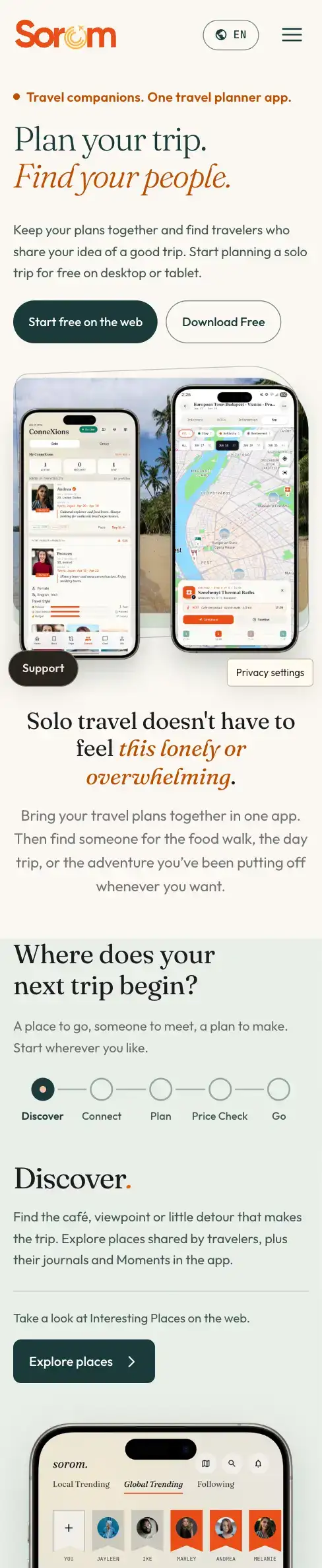 Sorom website